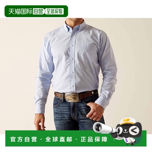 Dabney Series 经典 版 浅蓝色 自营 型衬衫 ariatPro