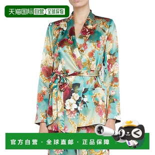 Wrap Shawl Silk 自营L yellow Everly Blazer 美国奥莱 AGENCE