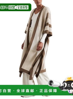 自营Reiss Caitlin Cape Knit Wool & Cashmere-Blend Cardigan -