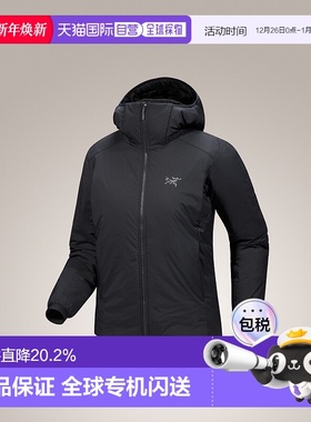 加拿大直邮始祖鸟Atom SV女户外运动防风保暖立领连帽冲锋衣外套