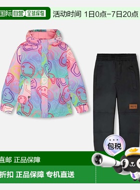 自营deux par deuxTwo-Piece Mid-Season Outerwear Set Multicol