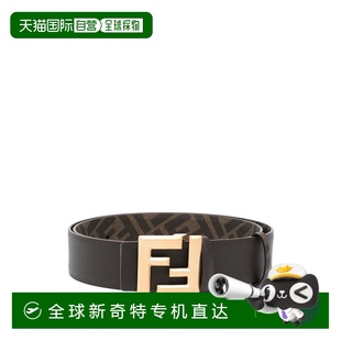 Fendi 男士 香港直邮潮奢 芬迪 7C0541ASIW 方形腰带