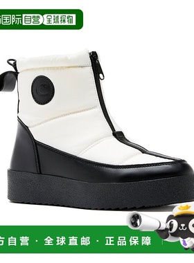 自营La Canadienne Ethan Leather Boot - white 美国奥莱直发