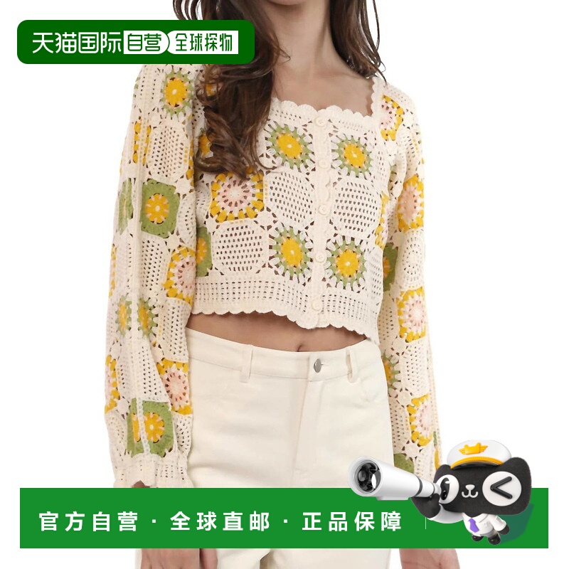 自营sadie & sage春日钩针开衫多色 美国奥莱直发