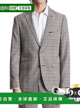 自营 paisley & gray佩斯利和灰色多佛缺口夹克 - 蓝色 美国奥莱