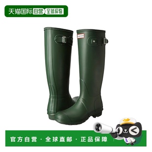 女士 Hunter 经典 高度雨靴 舒适 1h可退 green绿色 香港直邮潮奢