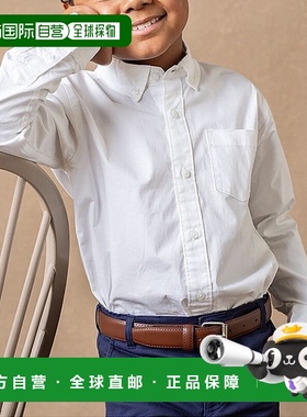 自营 hope & henryHope&Henry府绸卷衬衫-白色 美国奥莱直发