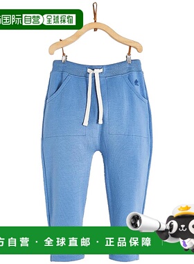 自营 babycottons Pima Colors 哈伦婴儿裤 - 蓝色 美国奥莱直发