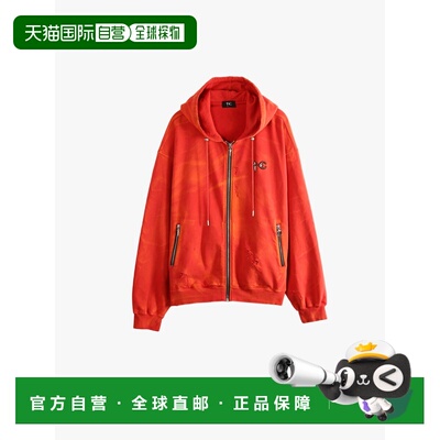 美国直邮THUG CLUB - Men TC Two Tone Washed Zip-Up Hoodie