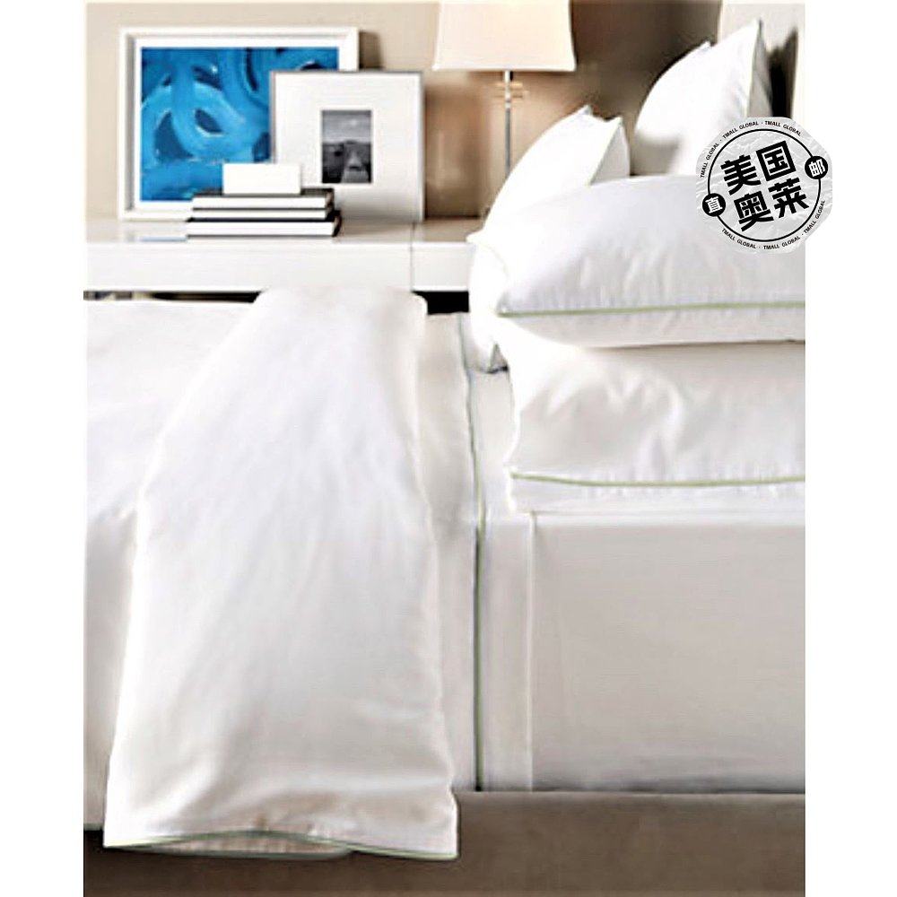 montague & capulet 400tc glam sham pair - sage 【美国奥莱】