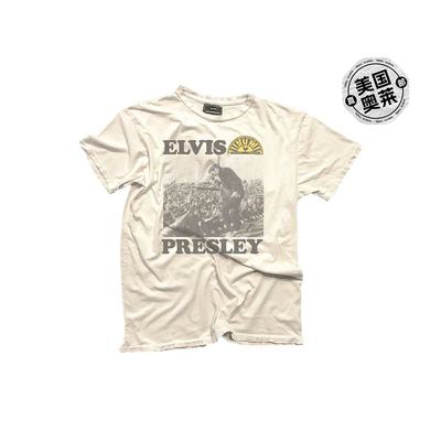 the original retro brand女士 Elvis Sun Records 白色 T 恤 -