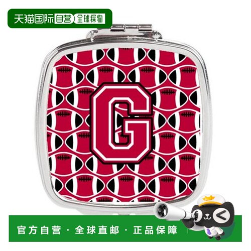 自营Carolines Treasures CJ1079-GSCM 字母 G 足球深红色和正品