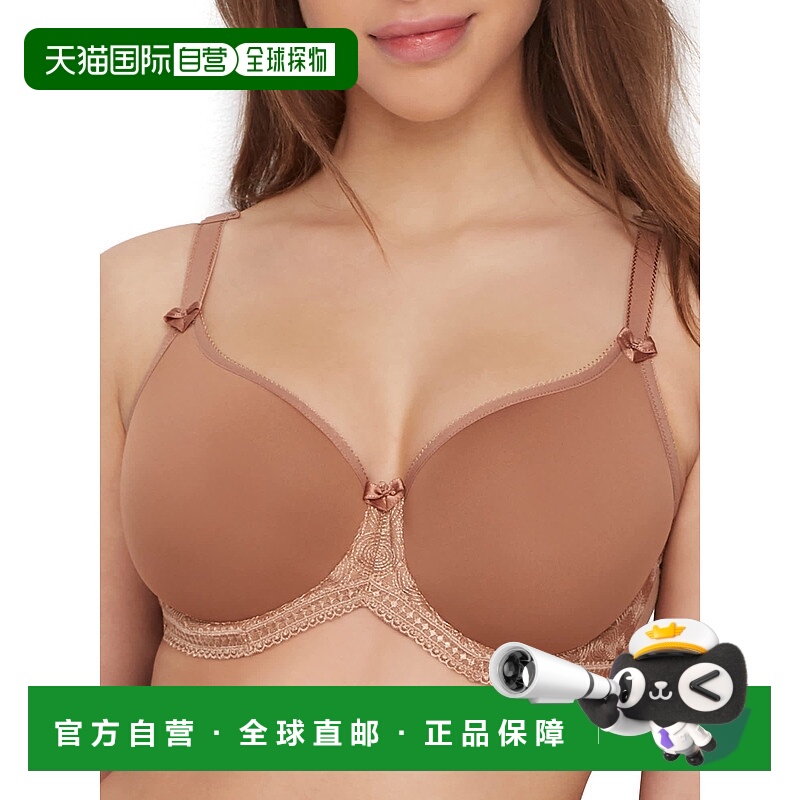 自营Panache女式Cari T恤文胸-焦糖色 美国奥莱内衣直发性感