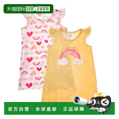 自营Rene Rofe 2pk Nightgown Set - yellow 美国奥莱直发