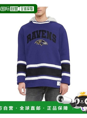 1h可退 【美国直邮】Tommy Hilfiger 男士紫色巴尔的摩乌鸦队Ivan