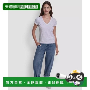 【美国直邮】dkny 女士 上装T恤上衣