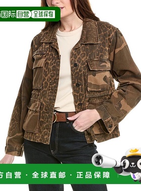 自营 all saintsAllSaints Finch Leppo混合夹克-棕色 美国奥莱直