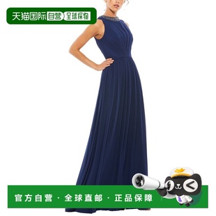 Duggal Line Gown 美国奥莱直发连衣裙长裙 自营 black Mac