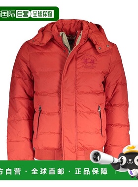 自营 La Martina聚酰胺男式夹克-橙色 美国奥莱直发新款休闲风