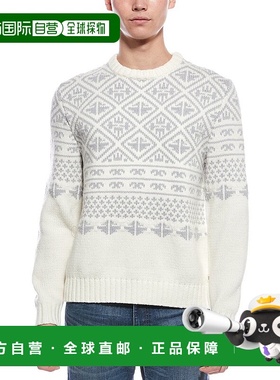 自营Bogner Lucian Wool-Blend Crewneck Sweater - white 美国奥