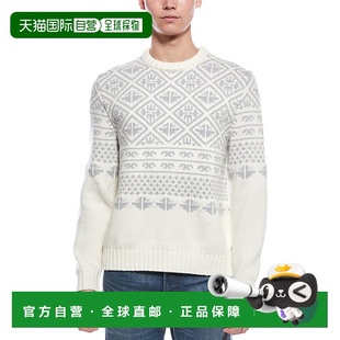 Blend Wool Crewneck Sweater 美国奥 自营Bogner white Lucian