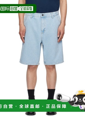 1h可退 香港直邮潮奢 CARHARTT WIP 男士 蓝色 Single Knee 牛仔