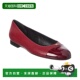 Biely Leather Flat 自营Bally red 美国奥莱直发