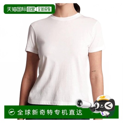 自营 frances valentine级 Crewneck T恤 白色 - 白色 美国奥莱直