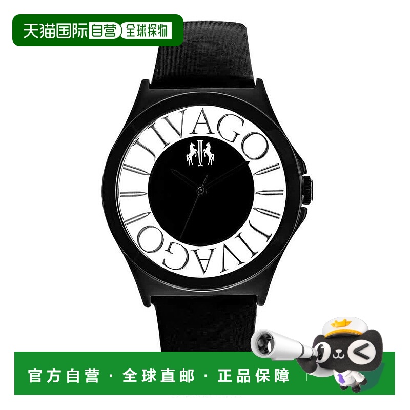 自营Jivago女式黑色表盘手表-黑色 美国奥莱直发
