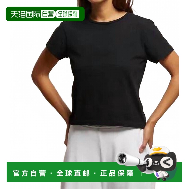 自营perfectwhiteteeWomen's Lisa Recycle Cotton Slim Crew Top