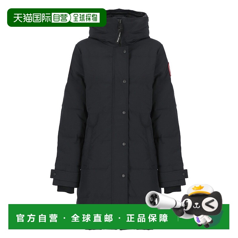 自营canada gooseBlack Tesh Fabric Shelburne Down Jacket - bl