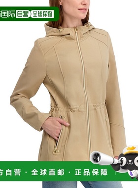 自营Laundry by Shelli Segal  Bonded Softshell Jacket - yello