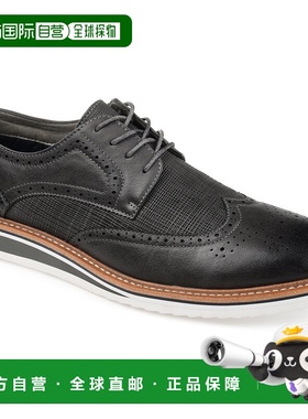 自营 vance co.Vance Warrick Wingtip 德比 - 灰色 美国奥莱直发
