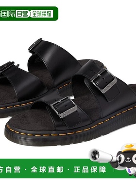 自营Dr. Martens Josef 31570001 Sandal Women's Black Leather