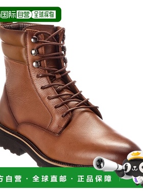 自营Donald Pliner Joplin Soft Tumble Leather Boot - brown 美