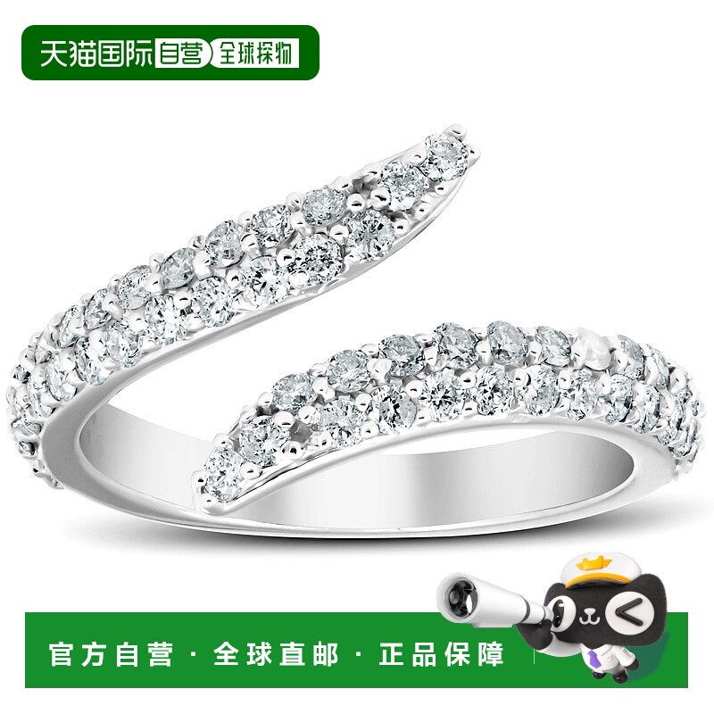 自营 pompeii3POMPEII 3/4 克拉钻石毒蛇戒指女式 14k 白金 - 14k