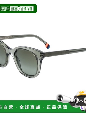自营 Paul Smith女式49毫米绿色太阳镜-卡其色水晶 美国奥莱直发