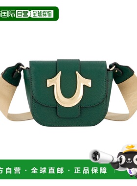 自营 True Religion 迷你翻盖斜挎包黑色 - 深绿色 美国奥莱直发