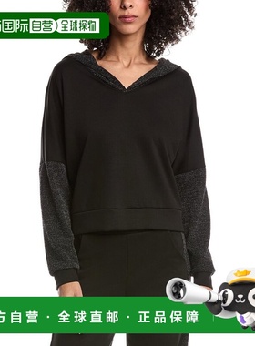 自营ARIELLA Ponte Hoodie - black 美国奥莱直发