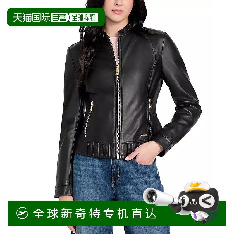 1h可退 【美国直邮】guess 女士 皮质外套