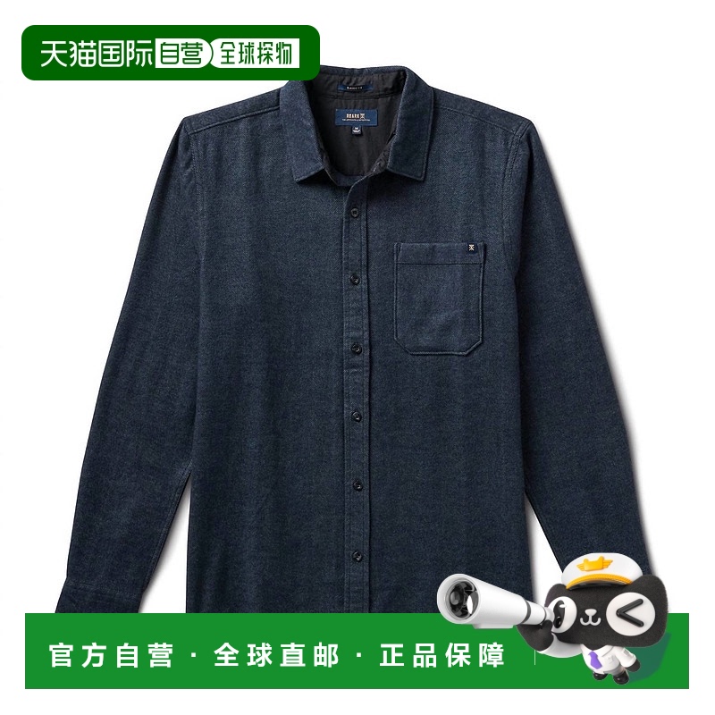 自营 roark十字路口法兰绒 猎户座蓝色 - orion blue 美国奥莱直