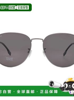 自营Hugo Boss Polarized Grey Pilot Men's Sunglasses BOSS 153
