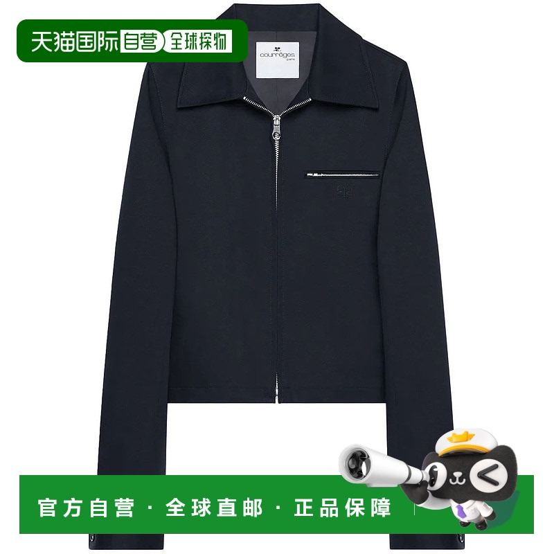 1h可退 香港直邮潮奢 Courreges 女士 拉链夹克 125CBL255PL0178
