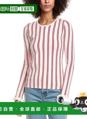 自营 THE UPSIDE Alpine Chrissy针织毛衣-红色 美国奥莱直发