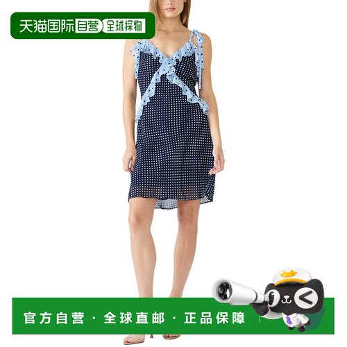 自营Steve Madden Adalina Mini Dress - navy 美国奥莱直发吊带