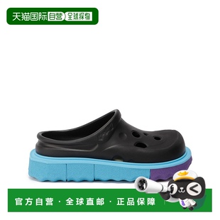美国奥莱 黑色 直发 white海绵拖鞋 自营off