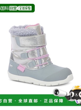 自营See Kai Run Gilman WP/IN Boot - silver 美国奥莱直发
