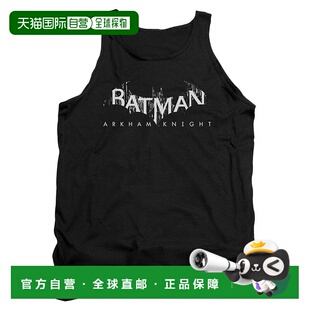 自营 gildan蝙蝠侠阿骑士 Ak Splinter 标志成人背心 - 黑色 美国