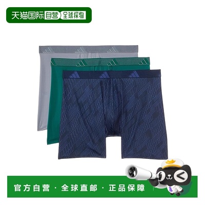 1h可退 香港直邮潮奢 adidas 阿迪达斯 男士 Boxer Brief 运动合(