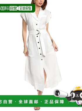 自营 Ramy Brook Celia 长裙 - 白色 美国奥莱直发连衣裙
